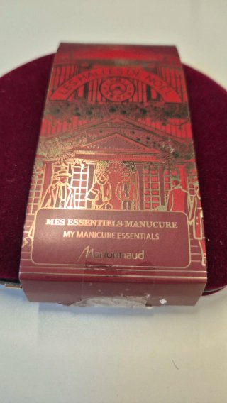 Set Manicure Rosso e Argento