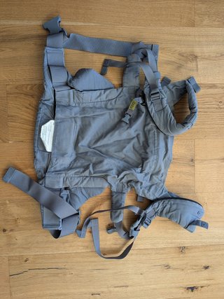 Mochila Portabebés Boba Gris