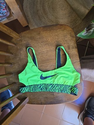 Traje de baño Nike verde talla S