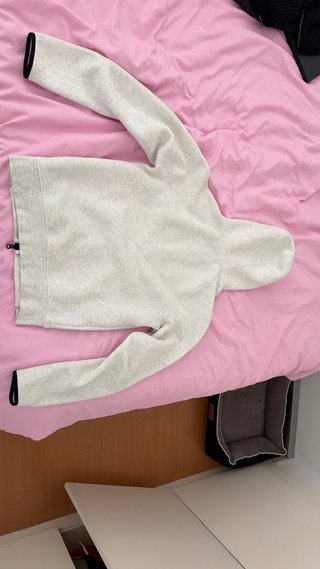 Conjunto Nike Tech Fleece Gris y Naranja