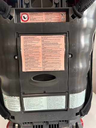 Silla Coche Mercedes Benz Isofix Negra