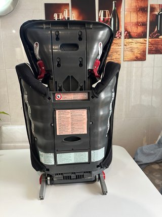 Silla Coche Mercedes Benz Isofix Negra