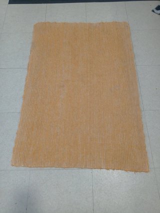 Tappeto da bagno arancione