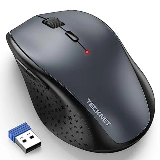 TECKNET Ratón Inalámbrico Silencioso, 4800 dpi
