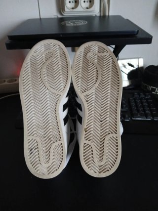 Zapatillas Adidas Superstar Blancas y Negras