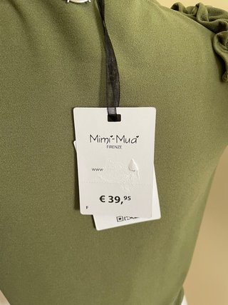 Top Mimi Mua Talla S Verde Oliva, precio 39,99 €