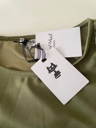 Top Mimi Mua Talla S Verde Oliva, precio 39,99 €
