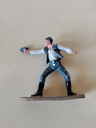 Figura de plomo Han Solo