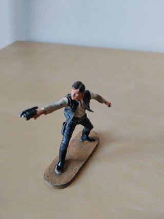 Figura de plomo Han Solo
