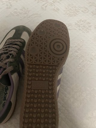 Adidas Zapatillas Verde Militar y Morado Nuevas