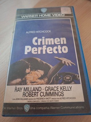 VHS Crimen Perfecto - Alfred Hitchcock