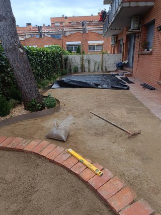 Instalación césped artificial