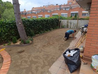 Instalación césped artificial