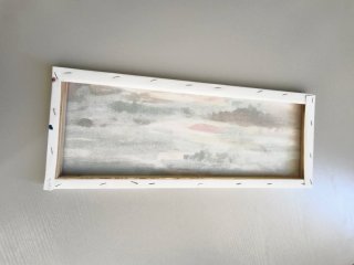 Olio su tela astratta, 20x50