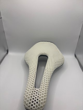 Sillín de bicicleta diseño 3D de fibra de carbono