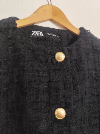 Chaqueta Zara Negra Talla L