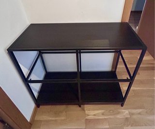 Estantería Metálica con Vidrio VITTSJÖ