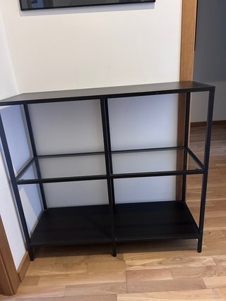 Estantería Metálica con Vidrio VITTSJÖ