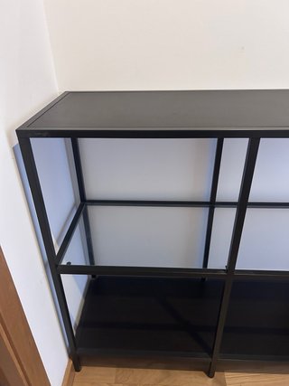 Estantería Metálica con Vidrio VITTSJÖ
