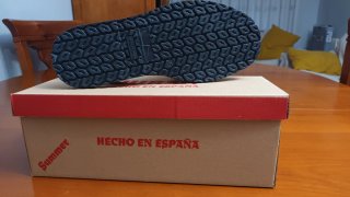 Menorquinas Huran Rojas Talla 39