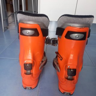 Botas Esquí Travesía SCARPA Láser Naranja