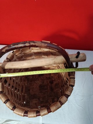 Cesta para recoger cerezas y fruta de castaño 30€