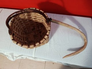 Cesta para recoger cerezas y fruta de castaño 30€
