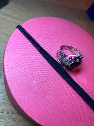 Anillo Plata Art Decó
