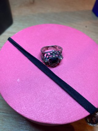 Anillo Plata Art Decó