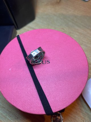 Anillo Plata Art Decó