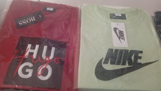 Camisetas 100/100 algodón de todas las marcas