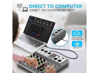 Mixer audio professionale Aveek F-5A