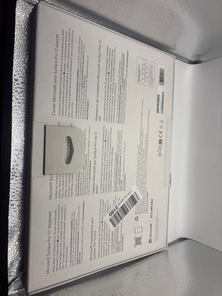 Teclado Microsoft Surface Pro 12 Gris