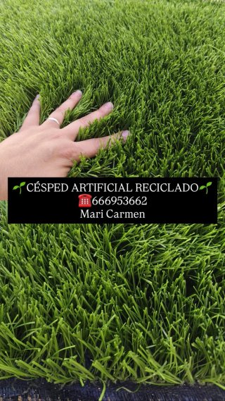 Césped Artificial Reciclado