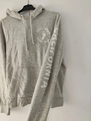 Sudadera Hollister Gris