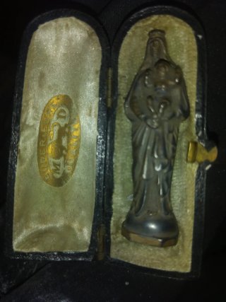 Escultura Virgen Niña Siglo XIX