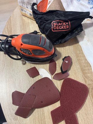 Lijadora Black+Decker Mouse 55W