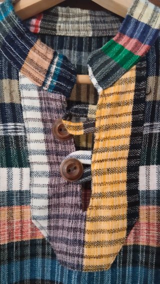Jersey estilo hippie patchwork