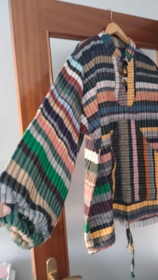 Jersey estilo hippie patchwork