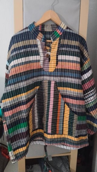 Jersey estilo hippie patchwork