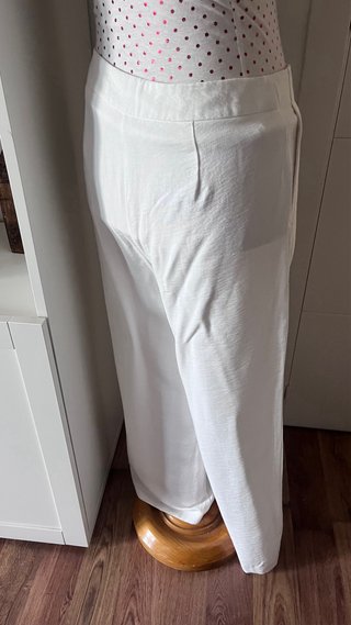 Traje chaqueta blanco mujer