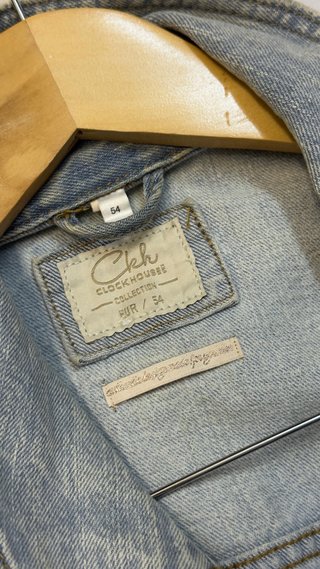 Chaqueta vaquera oversize Clockhouse 3XL