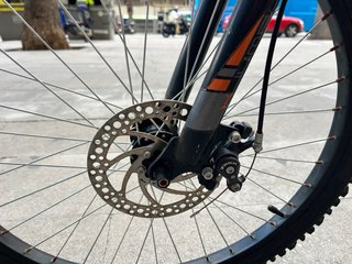 Bici MTB Moma naranja niño 24 pulgadas