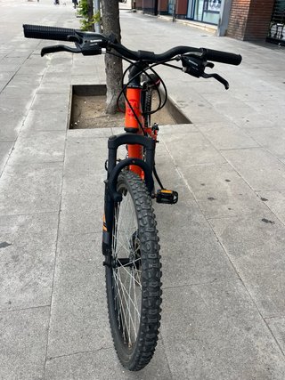 Bici MTB Moma naranja niño 24 pulgadas