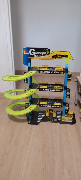 Parking de Juguete con Rampa