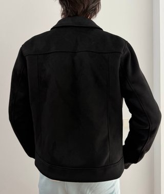 Chaqueta Zara efecto ante negra