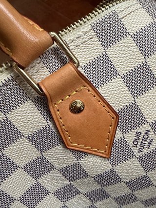 Borsa Louis Vuitton Speedy Damier Azur
