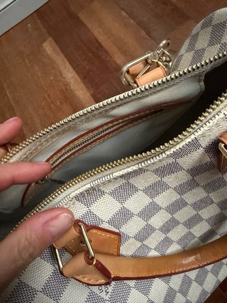 Borsa Louis Vuitton Speedy Damier Azur