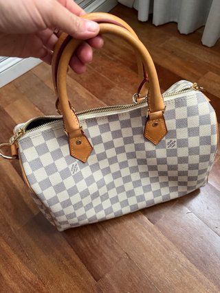 Borsa Louis Vuitton Speedy Damier Azur