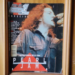Revista popular 1 pearl jam edición especial